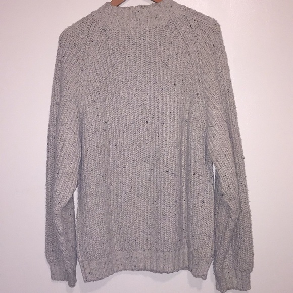 VTG Banana Republic Chunky Marled Knit Sweater Lg - Picture 5 of 6